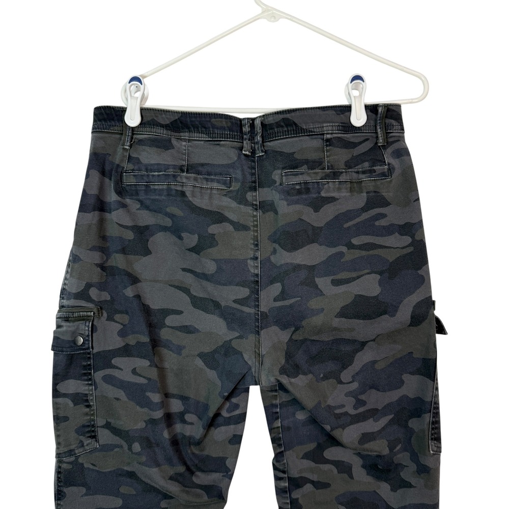 Mac and Me Camo Cargo Pants Jogger Style Ankle‎ Elastic Waist Pockets Sie 16 - Picture 7 of 16